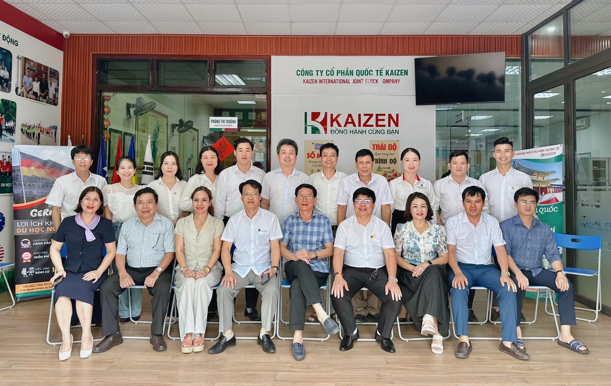Kaizen manpower JSC tiếp đón đoàn Sở LĐ TB&XH Nghệ An và Hà Tĩnh thăm và làm việc